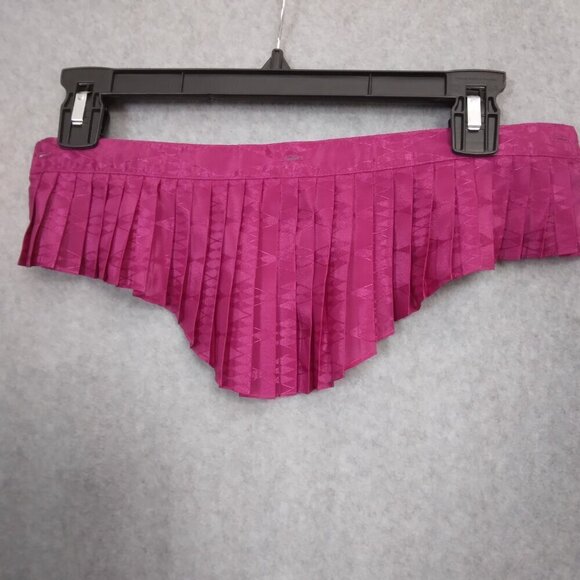 Pierre Cardin | Vtg 80’s Fuchsia High Neck Pleated Top Blouse | Size L - Picture 10 of 12